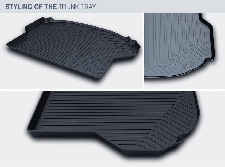 3D Boot Liner / Cargo Mat / Trunk liner Tray for  Toyota Harrier 2014+